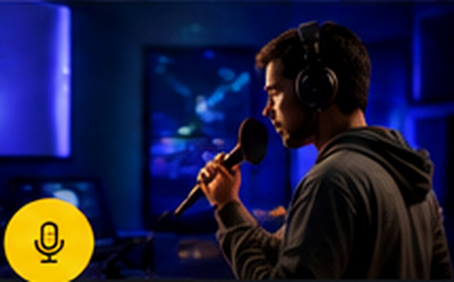 Live online music training setup